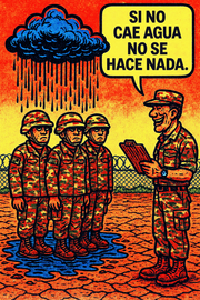 Si no cae agua no se hace nada. 1
