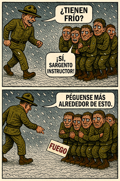¿Tienen frío?