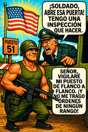 ¡Soldado, abre esa puerta!