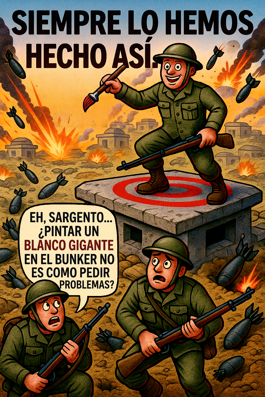 Siempre lo hemos hecho así.