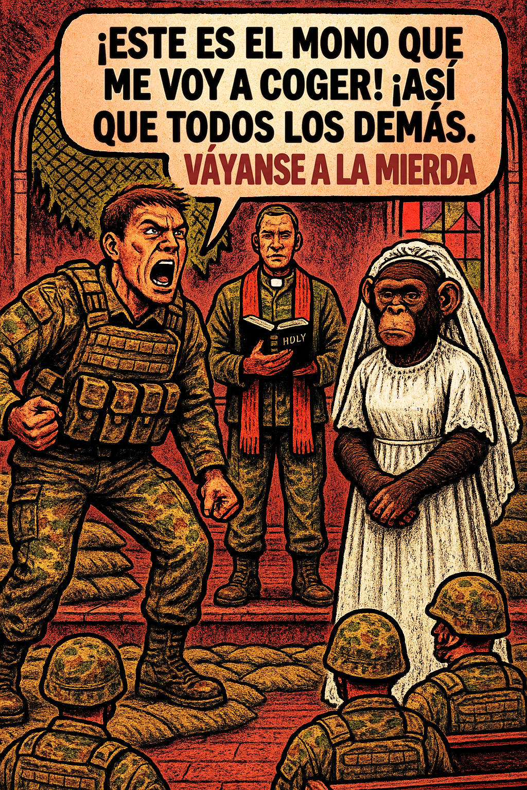 ¡Este es el mono que me voy a coger!
