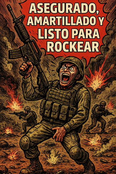 Asegurado, amartillado y listo para rockear