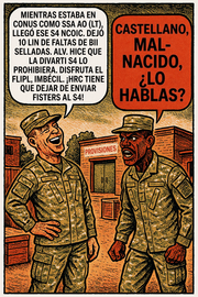 Mientras estaba en conus como ssa ao (lt), llegó ese s4 ncoic.