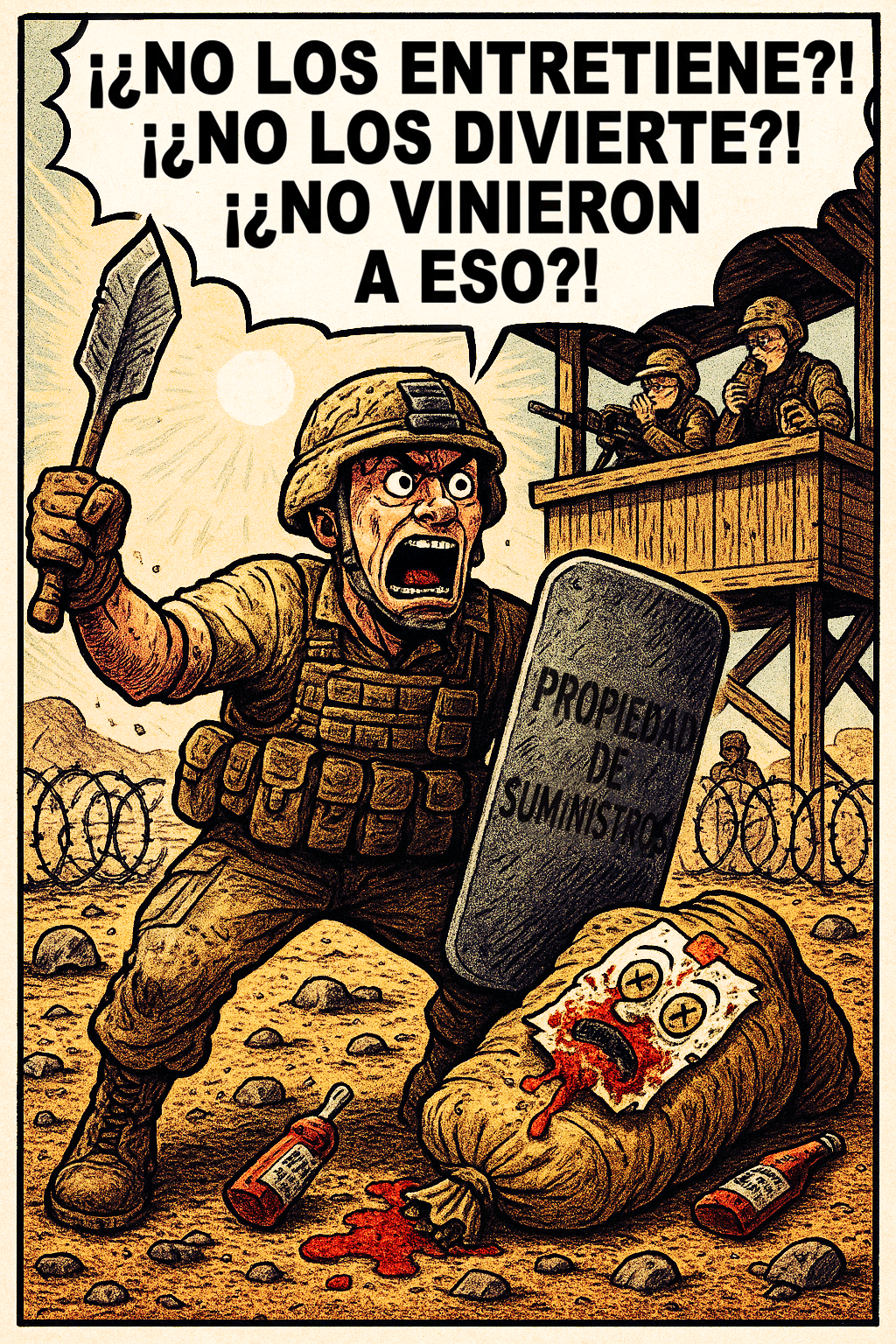 ¡¿No los entretiene?!