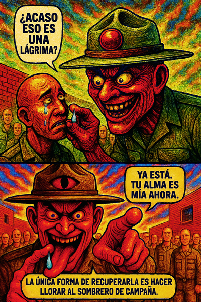 ¿Acaso eso es una lágrima?