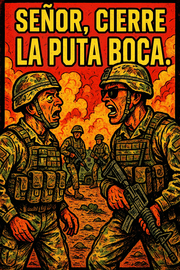 Señor, cierre la puta boca.