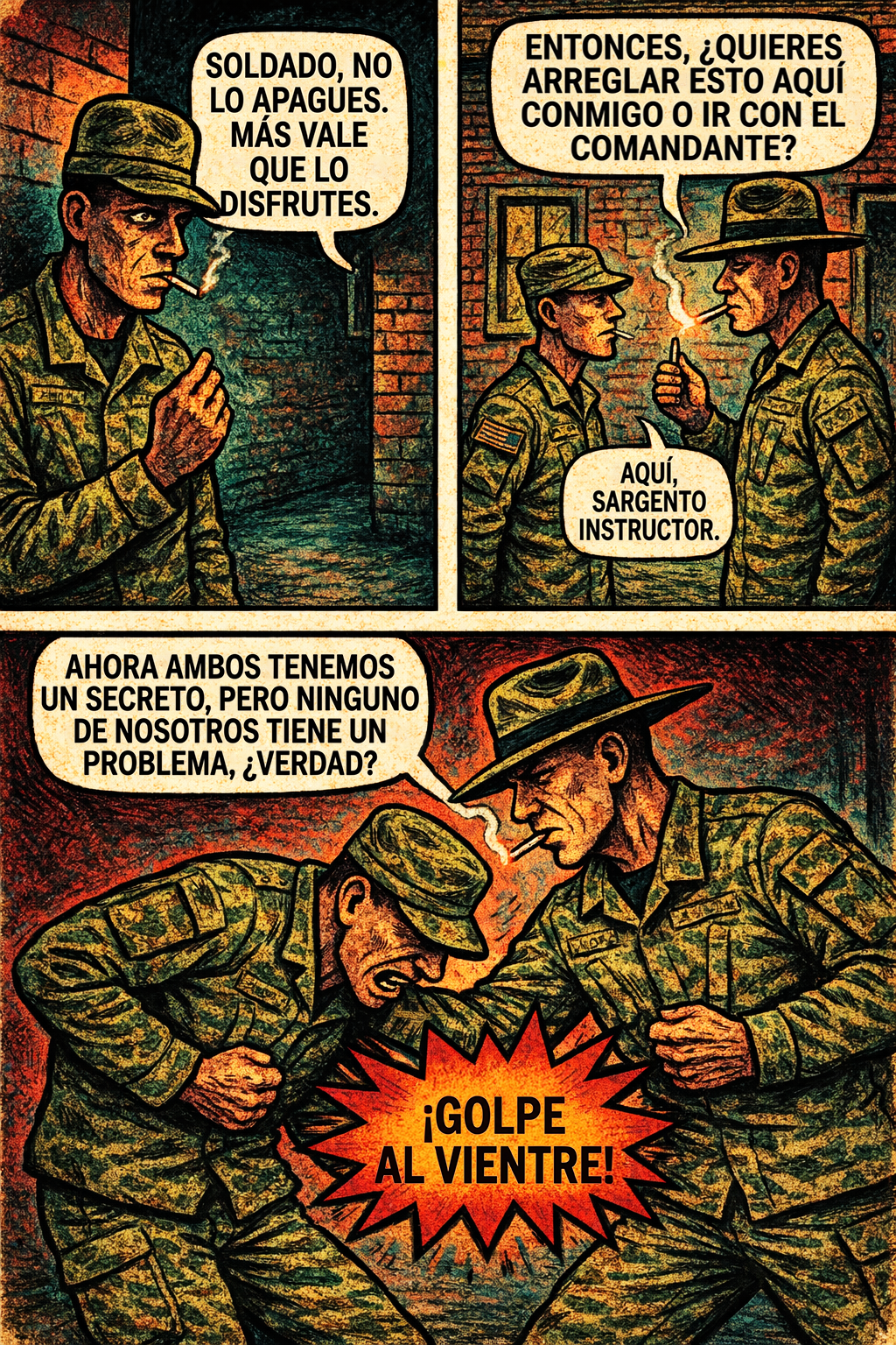 Soldado, no lo apagues.