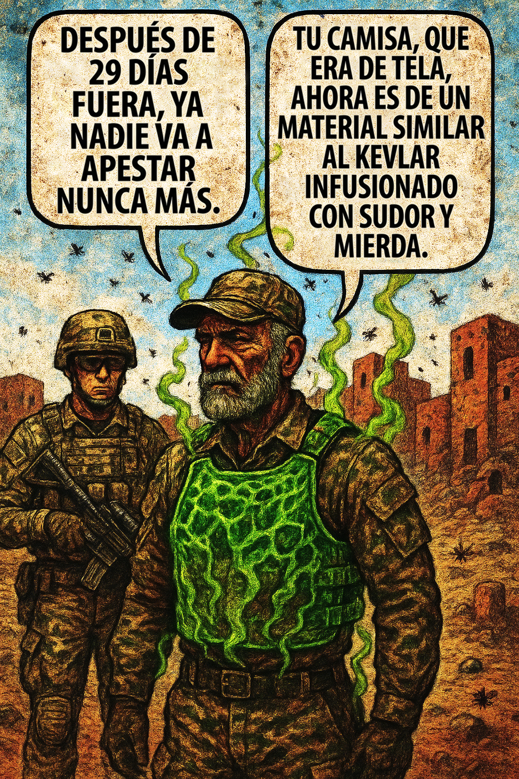 Después de 29 días fuera, ya nadie va a apestar nunca más.