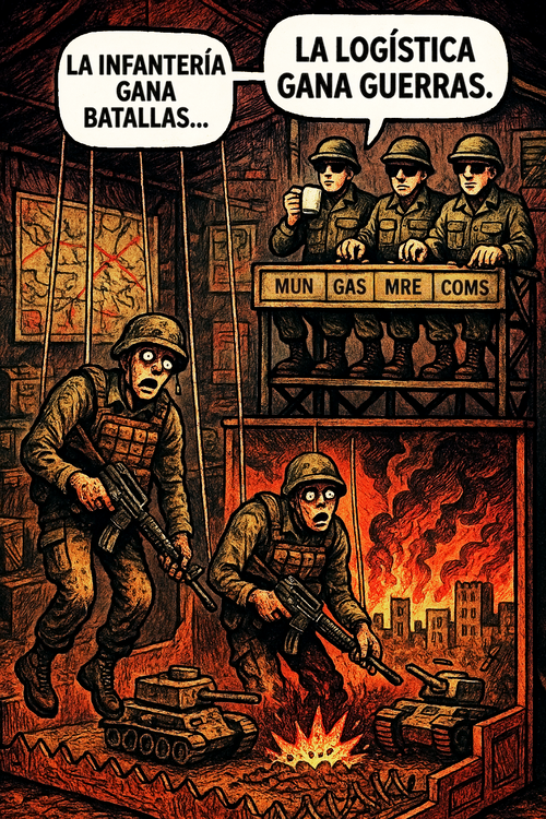 La infantería gana batallas...