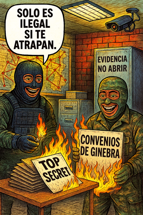 Solo es ilegal si te atrapan.