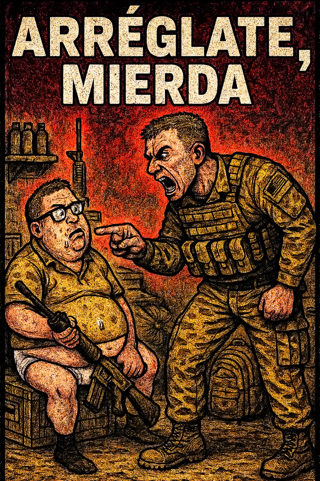 Arréglate mierda.