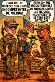 ¡Cada uno de ustedes son unos incompetentes de mierda!