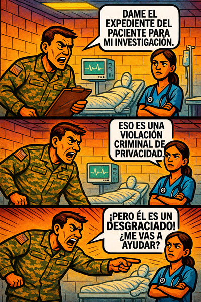 Dame el expediente del paciente para mi investigación.