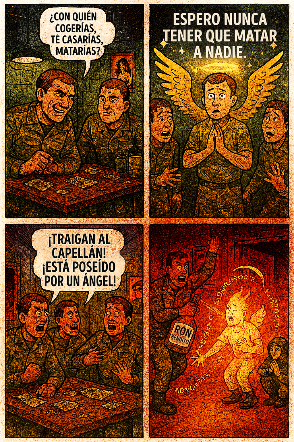 ¿Con quién cogerías, te casarías, matarías?