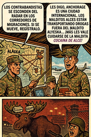 Los contrabandistas se esconden del radar en los corredores de migraciones.