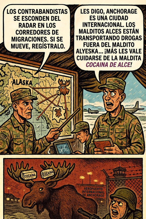 Los contrabandistas se esconden del radar en los corredores de migraciones.
