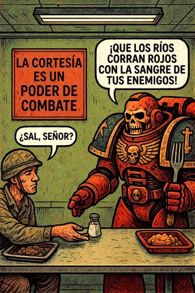 La cortesía es un poder de combate