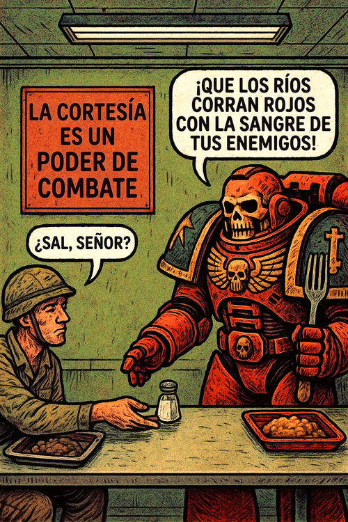 La cortesía es un poder de combate
