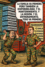 La familia va primero.