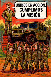Unidos en acción, cumplimos la misión.