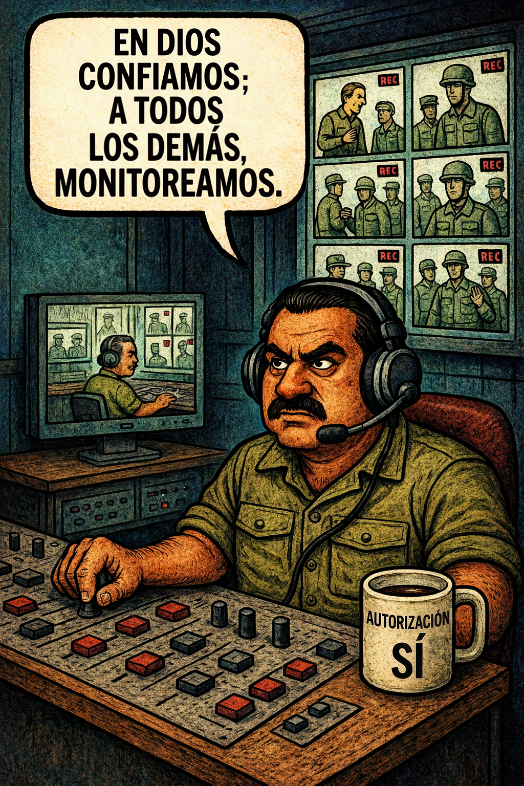 En dios confiamos— a todos los demás monitoreamos.