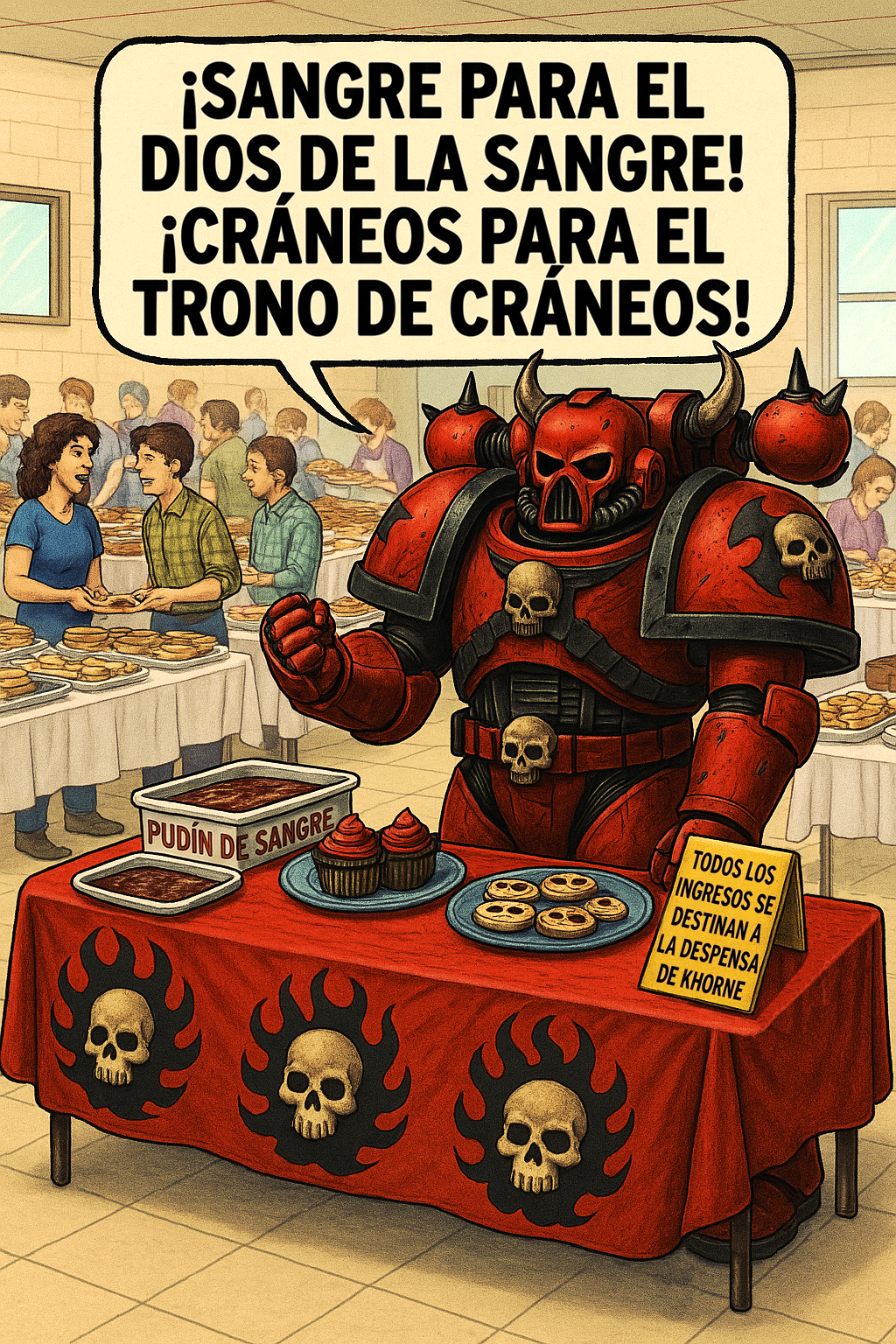 Sangre para el dios de la sangre!