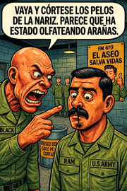 Vaya y córtese los pelos de la nariz.