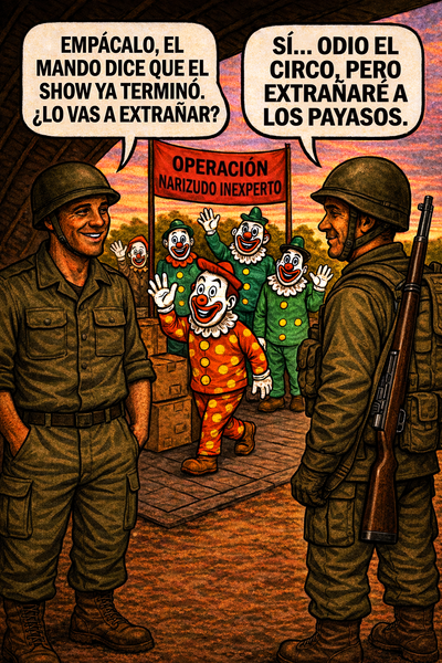 Empácalo, el mando dice que el show ya terminó.
