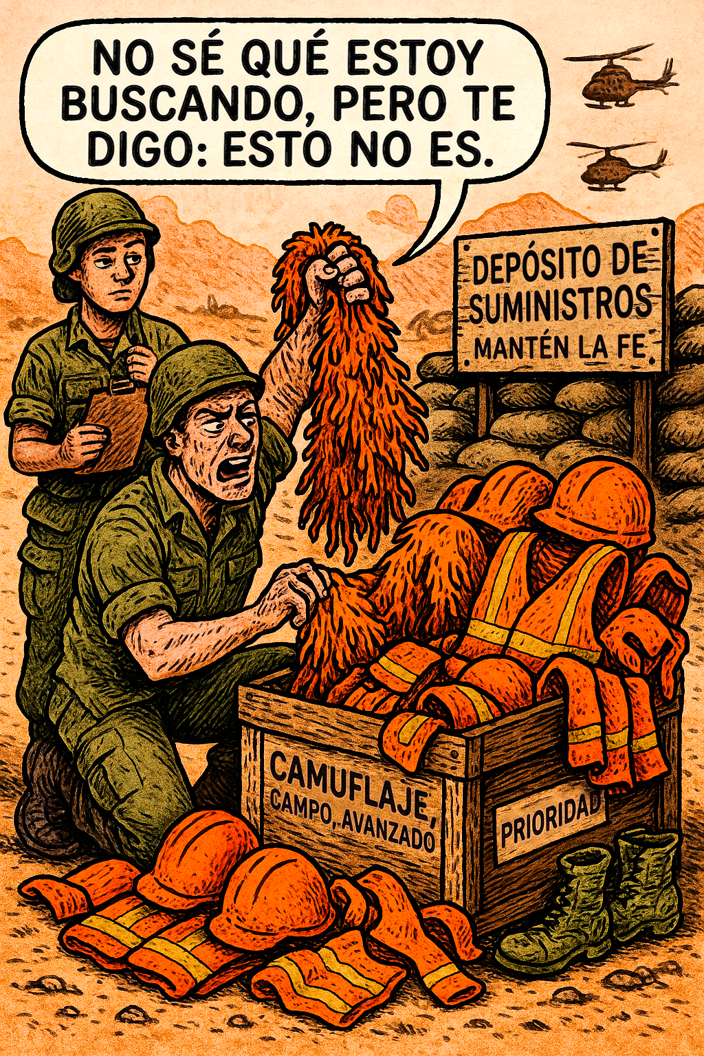 No sé qué estoy buscando, pero te digo—esto no es.