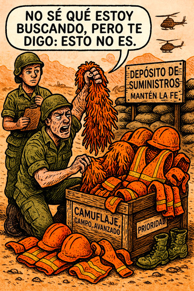 No sé qué estoy buscando, pero te digo—esto no es.