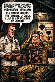 Síndrome del corazón pequeño, llamado scp, es como spl, síndrome del síndrome del marica llorón.