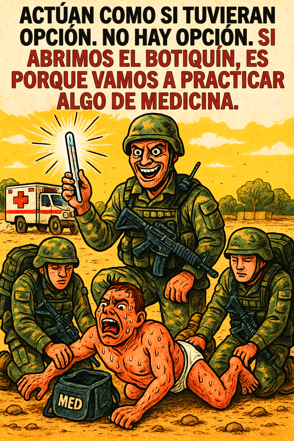 Actúan como si tuvieran opción.