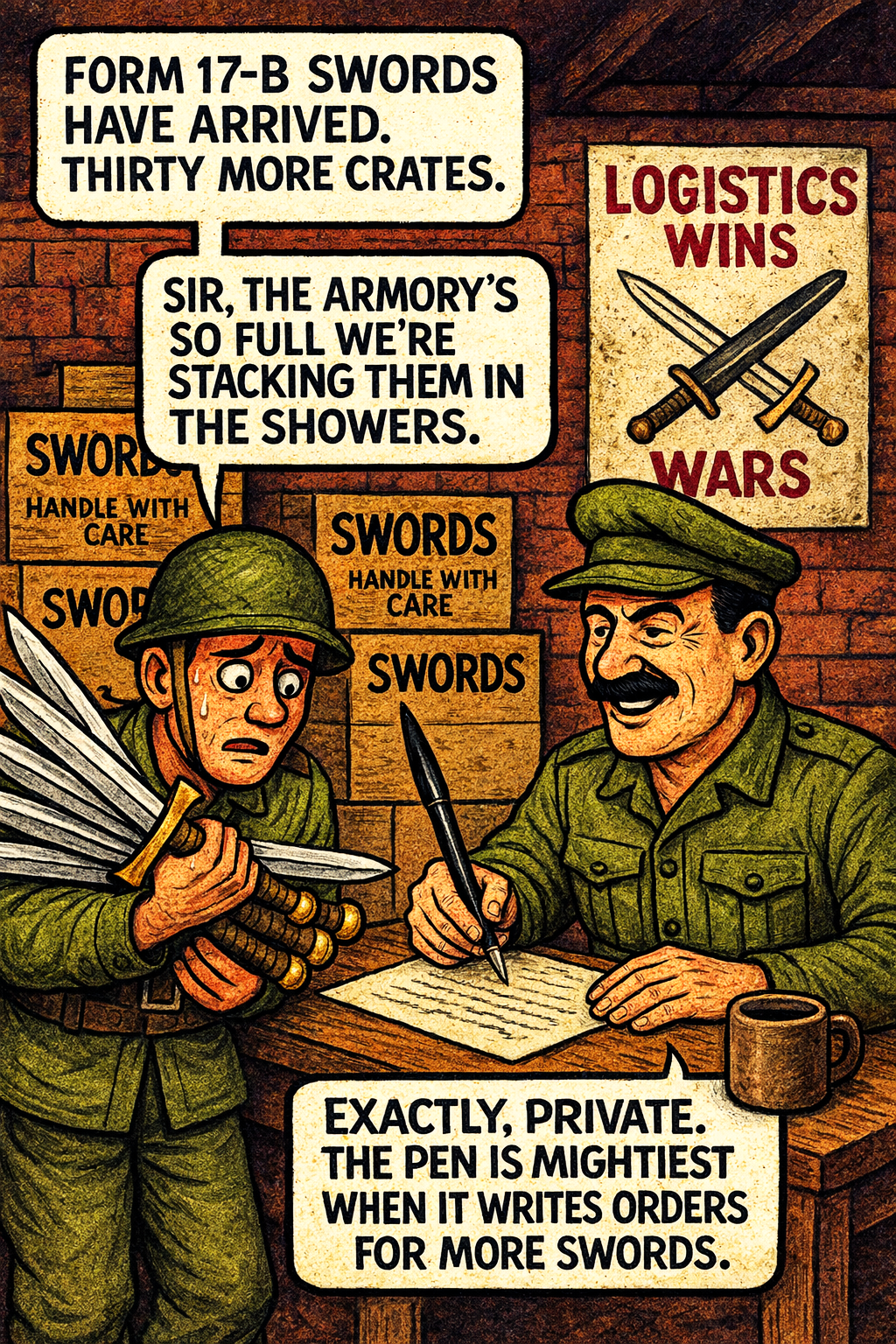 Form 17-B Swords Have Arrived
