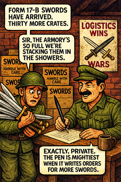 Form 17-B Swords Have Arrived