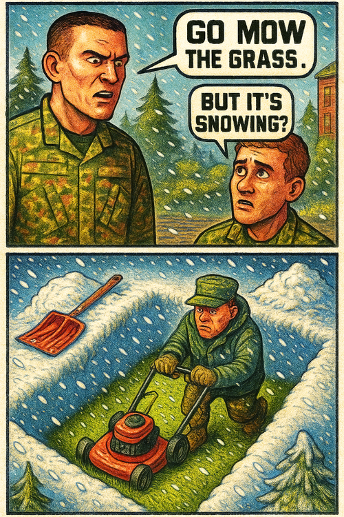 Go Mow the Grass