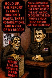 Hold up, the Report Is Eight Hundred Pages, Three Notarizations, and a Vial of My Blood?