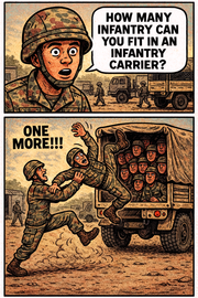 How Many Infantry Can You Fit in an Infantry Carrier?