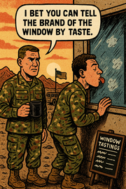 I Bet You Can Tell the Brand of the Window by Taste