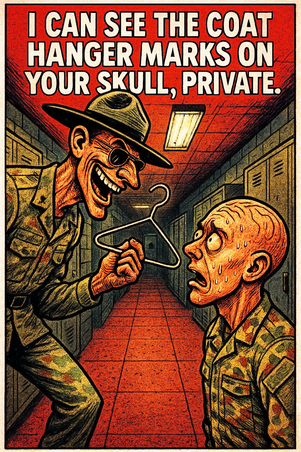 I Can See the Coat Hanger Marks on Your Skull, Private