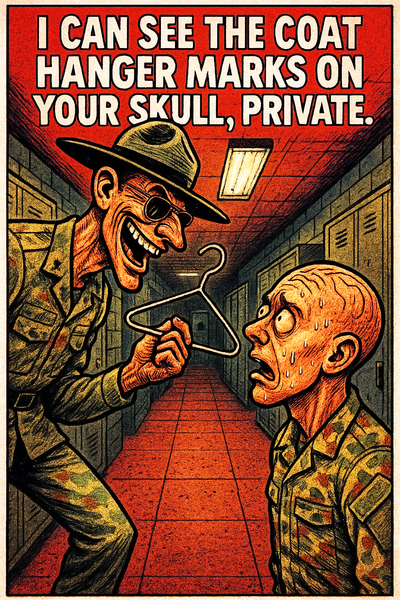 I Can See the Coat Hanger Marks on Your Skull, Private