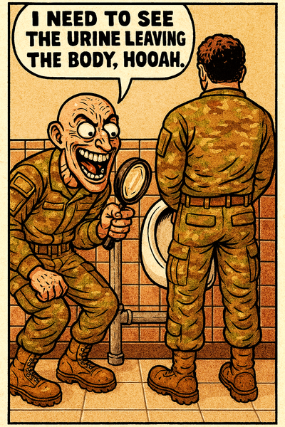 I Need to See the Urine Leaving the Body, Hooah