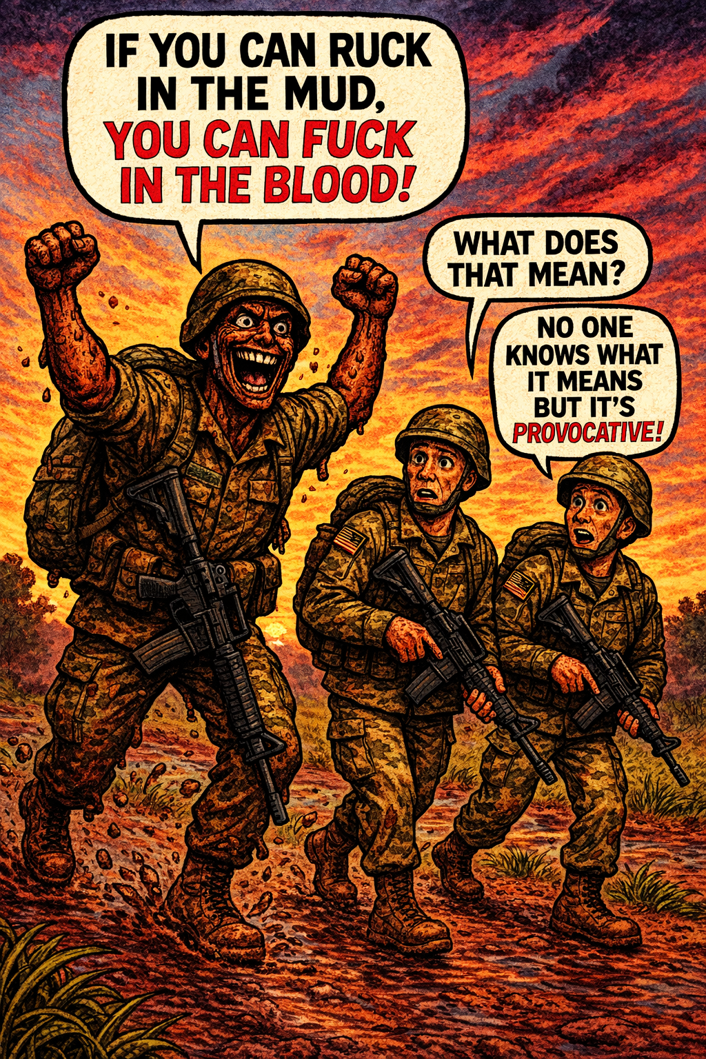 If You Can Ruck in the Mud