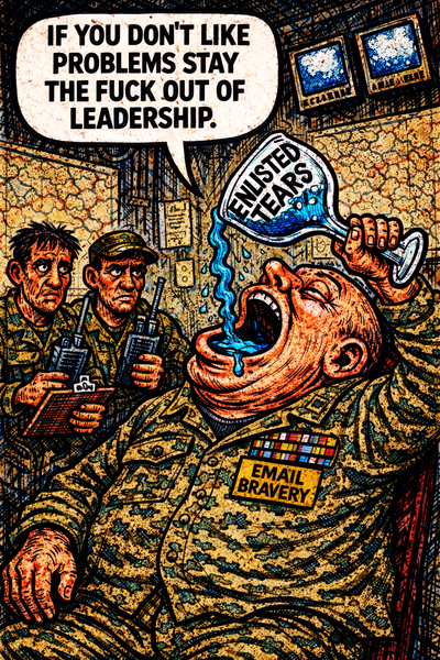 If You Don't Like Problems Stay the Fuck Out of Leadership