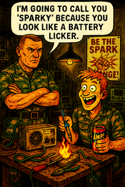 I'm Going to Call You ‘Sparky’ Because You Look Like a Battery Licker