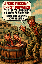 Jesus Fucking Christ, Privates!