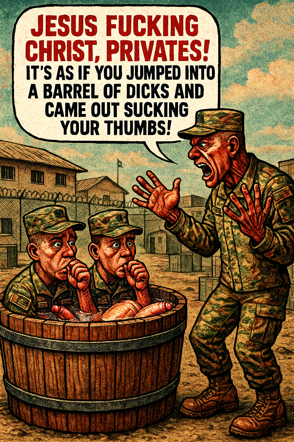 Jesus Fucking Christ, Privates!