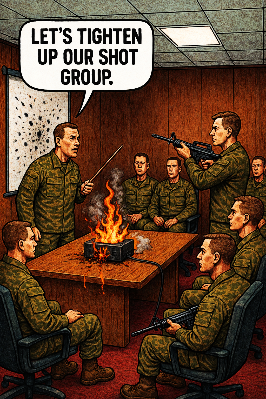 Let's Tighten up Our Shot Group