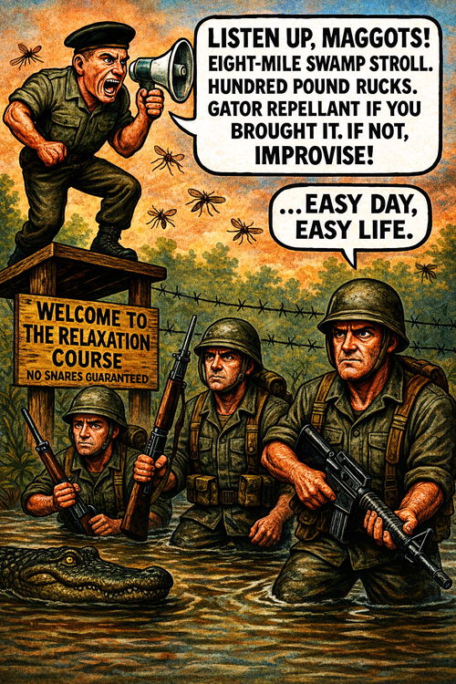 Listen up, Maggots!