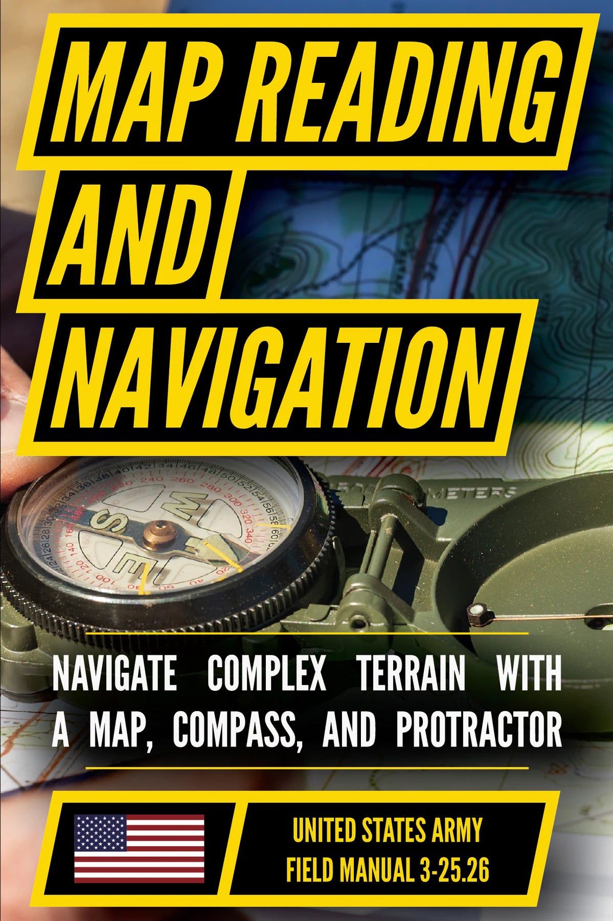 Map Reading and Navigation 2005 — front cover (English)