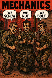 Mechanics: We Screw, We Nut, We Bolt